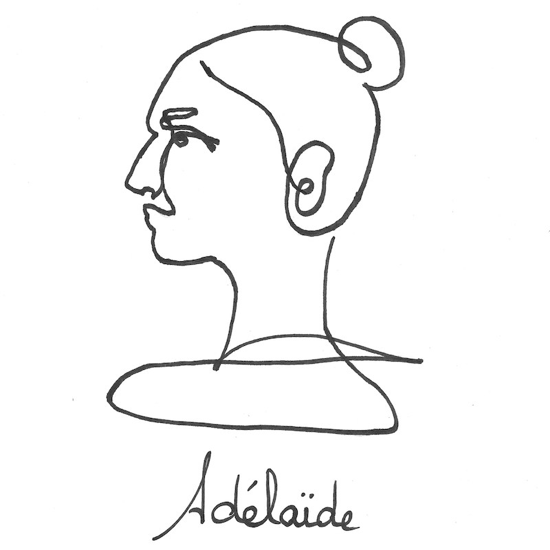 Portrait d'Adélaïde